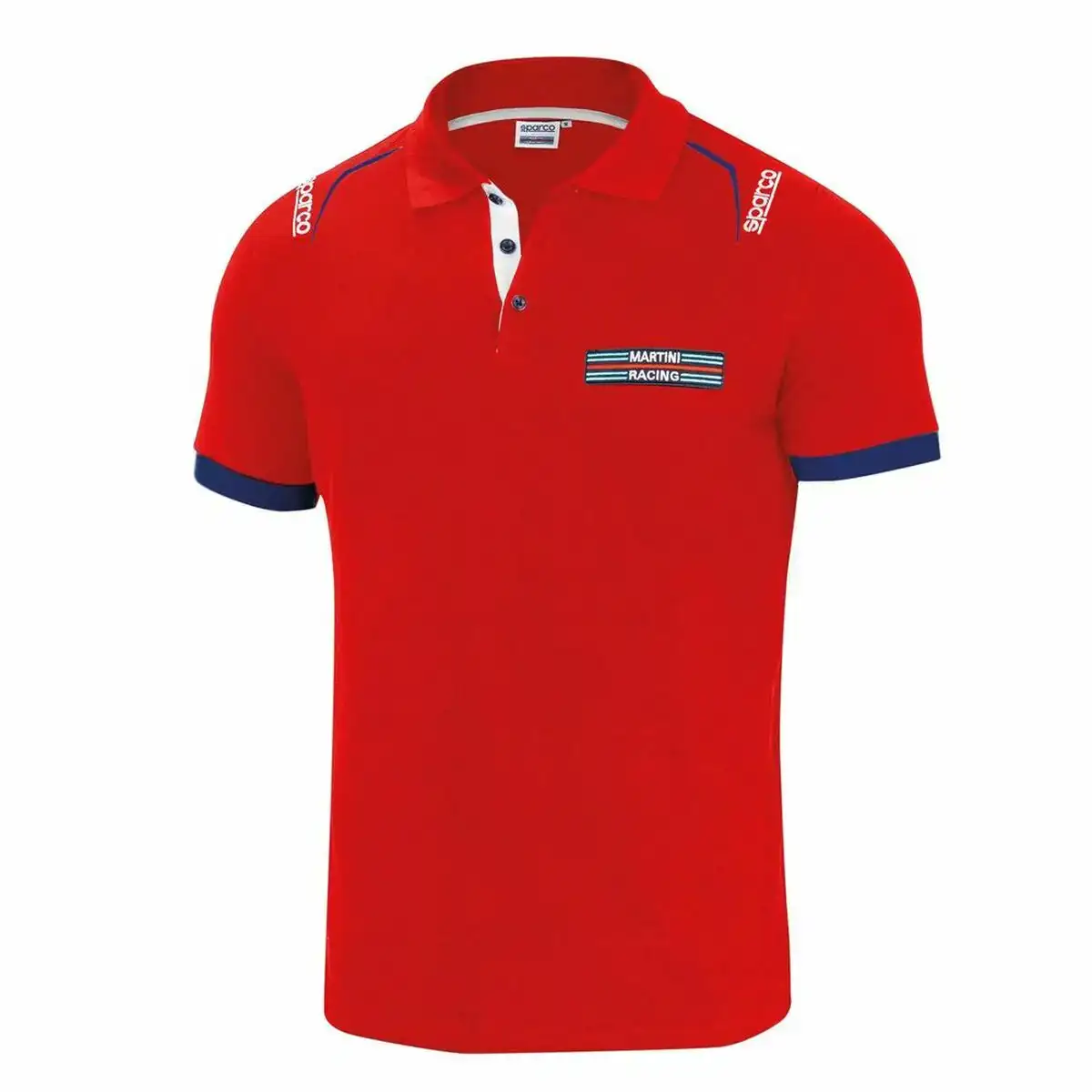 Polo a manches courtes homme sparco martini racing rouge_2136. Bienvenue chez DIAYTAR COTE D'IVOIRE - Où Chaque Objet a son Histoire. Découvrez notre sélection méticuleuse et choisissez des articles qui racontent l'âme du Côte d'Ivoire.