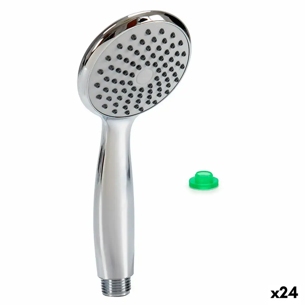 Pomme de douche argente plastique 20 x 9 x 4 cm 24 unites _5289. DIAYTAR COTE D'IVOIRE - Là où Chaque Produit Est une Trouvaille. Explorez notre sélection minutieuse et découvrez des articles qui correspondent à votre style de vie et à vos aspirations.