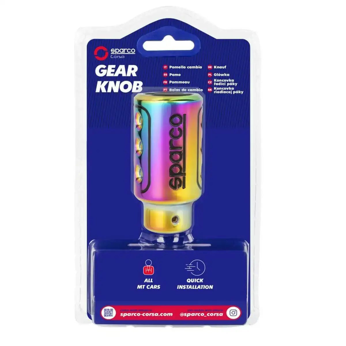 Pommeau de levier de vitesse sparco spc109cp universel_7185. Bienvenue chez DIAYTAR COTE D'IVOIRE - Là où les Désirs Prendent Vie. Explorez notre boutique en ligne et laissez-vous séduire par des articles qui font écho à vos aspirations et à votre style unique.
