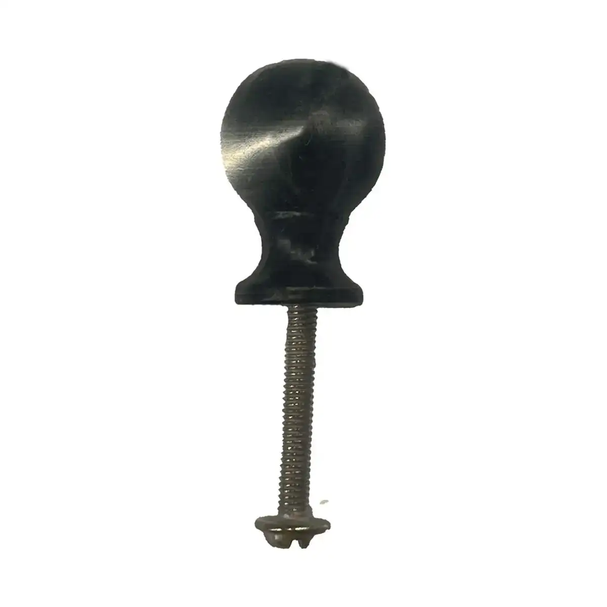 Pommeau edm noir acier ballon 18 mm _7714. DIAYTAR COTE D'IVOIRE - Où le Shopping Devient une Aventure Culturelle. Plongez dans notre univers de produits qui célèbrent l'héritage et l'artisanat du Côte d'Ivoire.