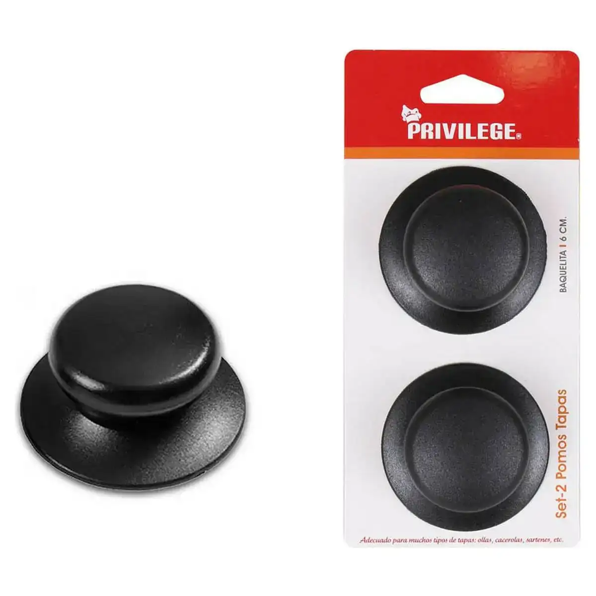 Pommeau privilege poele couvercle 6 cm 2 pcs 6 cm _8021. DIAYTAR COTE D'IVOIRE - L'Art de Vivre avec Authenticité. Explorez notre gamme de produits artisanaux et découvrez des articles qui apportent une touche unique à votre vie.