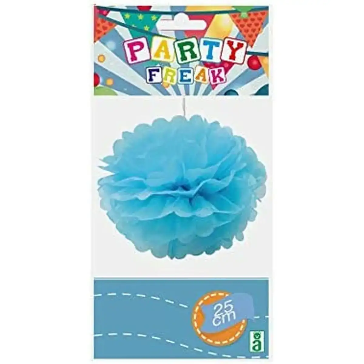 Pompons fleur o 25 cm 1 unites bleu_5598. DIAYTAR COTE D'IVOIRE - Où la Qualité est Notre Engagement. Explorez notre boutique en ligne pour découvrir des produits conçus pour vous apporter satisfaction et plaisir.