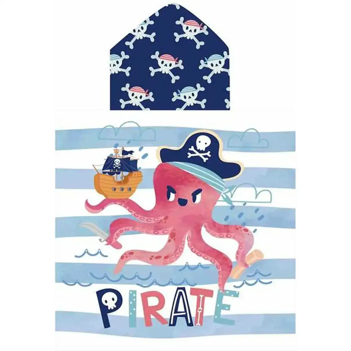 Poncho secaneta piratepolp_2223. DIAYTAR COTE D'IVOIRE - Votre Passage vers la Découverte. Explorez notre boutique en ligne pour trouver des trésors qui vous attendent, du traditionnel à l'avant-garde.