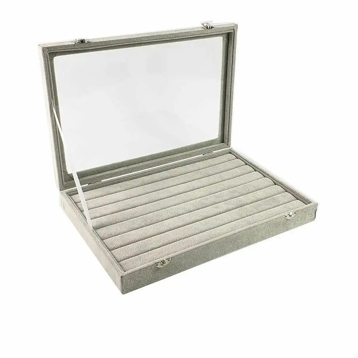 Porte bagues exhibidor porta anillos gris avec couvercle 1 unites _2858. DIAYTAR COTE D'IVOIRE - Où l'Élégance Rencontré l'Accessibilité. Parcourez notre catalogue et trouvez des produits qui apportent une touche de sophistication à votre vie quotidienne sans compromettre votre budget.