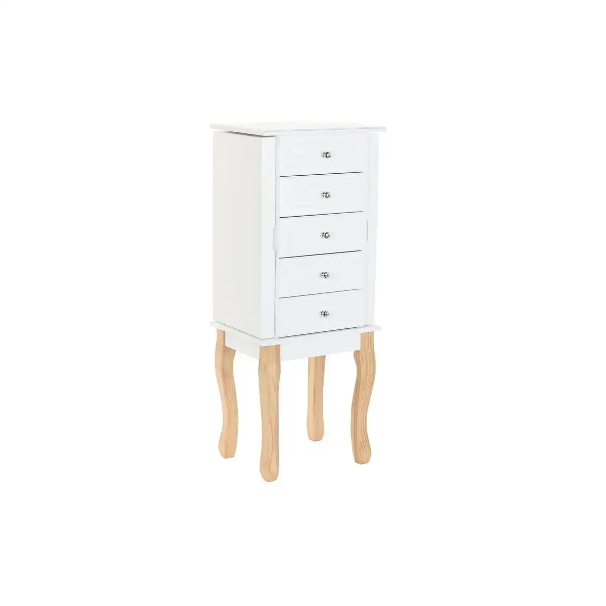 Porte bijoux dkd home decor miroir mdf romantique 37 x 27 x 90 cm _3996. DIAYTAR COTE D'IVOIRE - Votre Plateforme pour un Shopping Inspiré. Explorez nos offres variées et découvrez des articles qui stimulent votre créativité et embellissent votre vie.