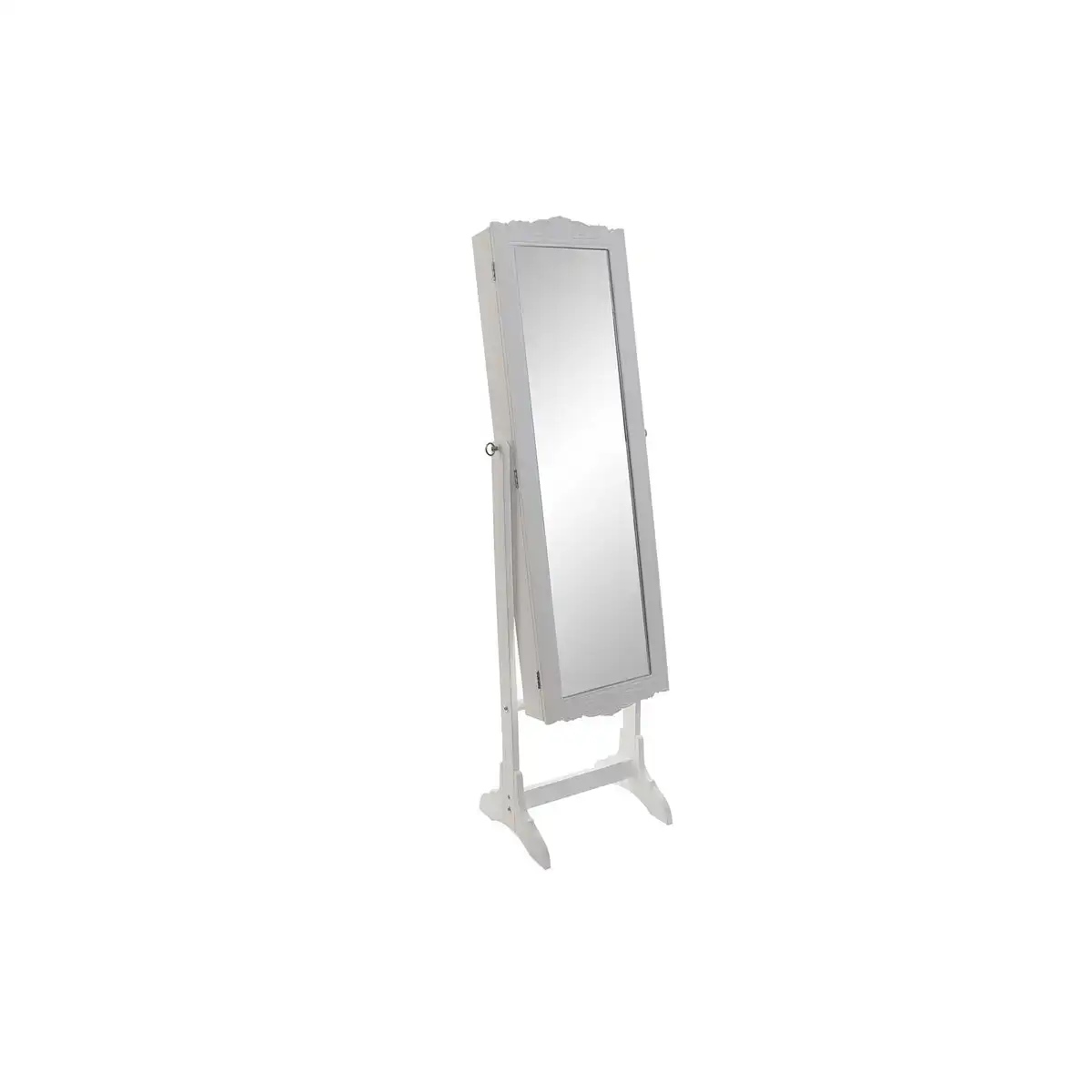 Porte bijoux dkd home decor miroir velours mdf traditionnel 41 x 36 x 156 cm _6679. DIAYTAR COTE D'IVOIRE - Où la Mode et le Confort se Rencontrent. Plongez dans notre univers de produits et trouvez des articles qui vous habillent avec style et aisance.