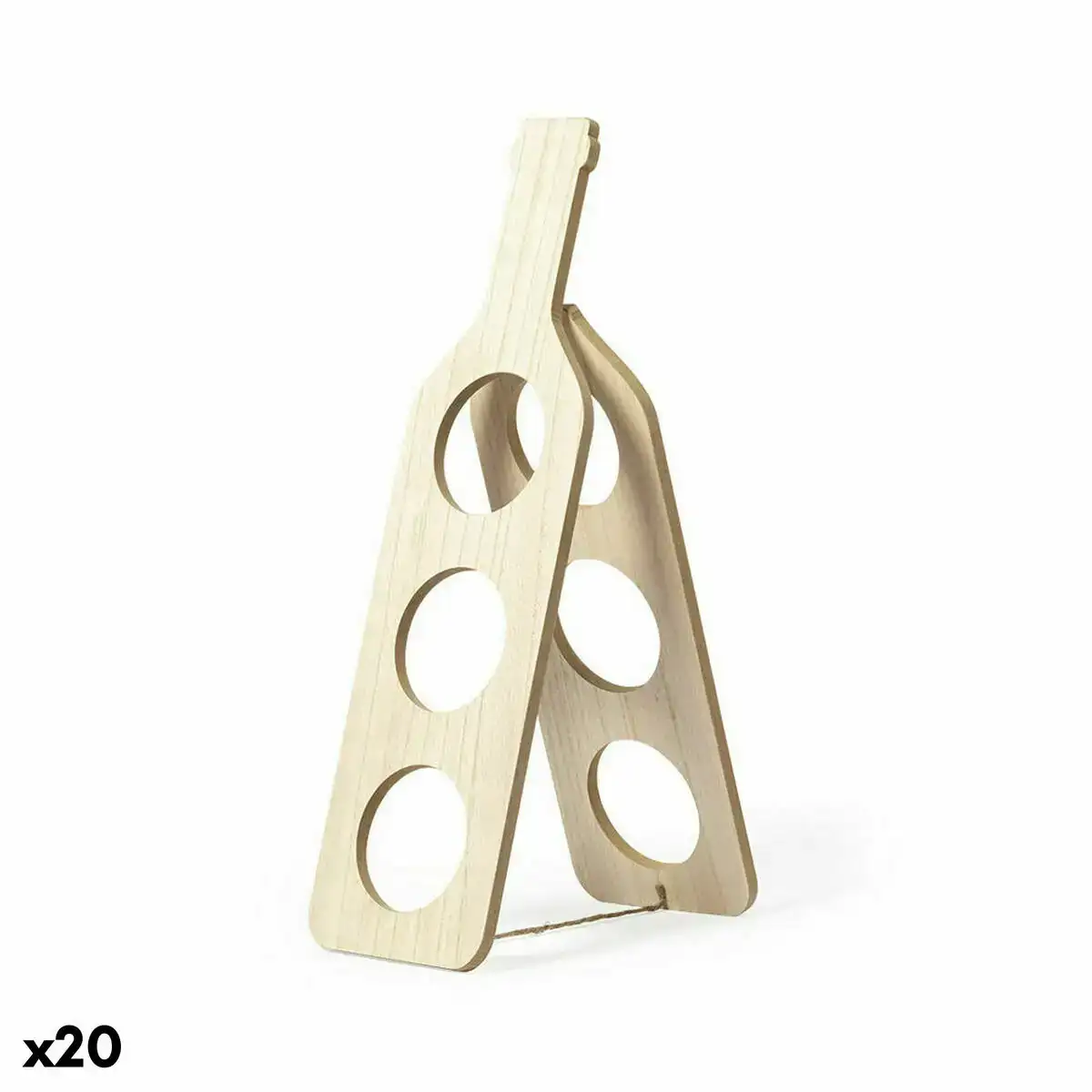 Porte bouteilles pliable 141274 bois 20 unites _4792. DIAYTAR COTE D'IVOIRE - Là où les Possibilités sont Infinies. Parcourez nos catégories et laissez-vous séduire par des produits qui enrichiront votre quotidien, du pratique à l'esthétique.