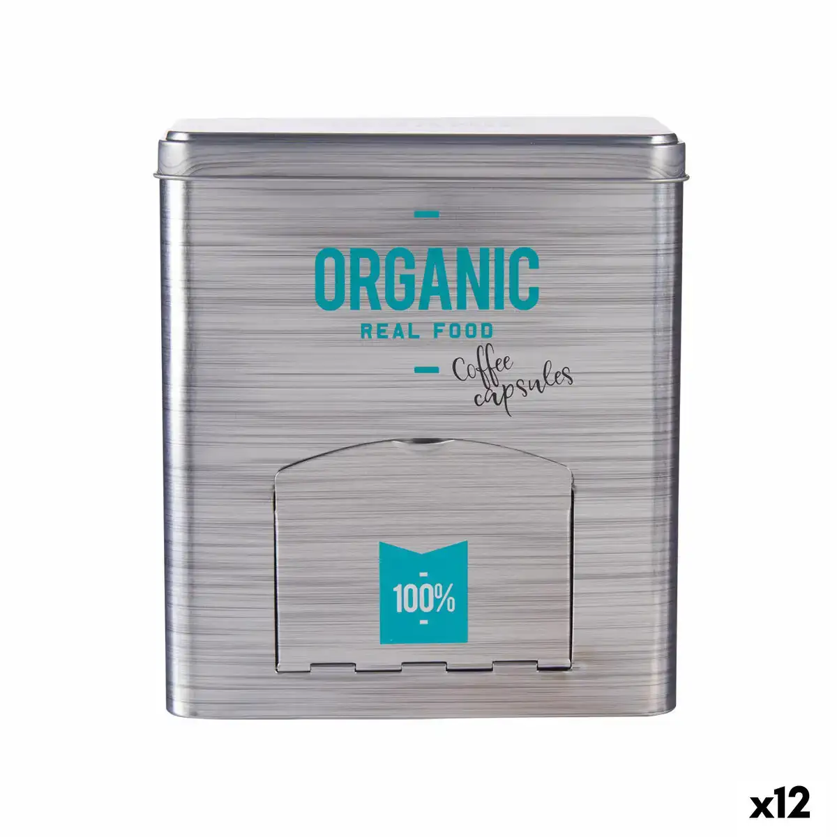 Porte capsules organic cafe distributeur gris fer blanc 9 x 18 x 16 1 cm 12 unites _6746. DIAYTAR COTE D'IVOIRE - L'Odyssée du Shopping à Votre Portée. Parcourez notre boutique en ligne et partez à la découverte d'articles qui rendront chaque jour spécial.