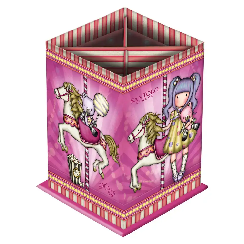 Porte couteaux gorjuss carousel rose carton 8 5 x 11 5 x 8 5 cm _5430. Entrez dans l'Univers de DIAYTAR COTE D'IVOIRE - Où Chaque Produit a une Signification. Explorez notre gamme diversifiée et découvrez des articles qui résonnent avec votre vie.