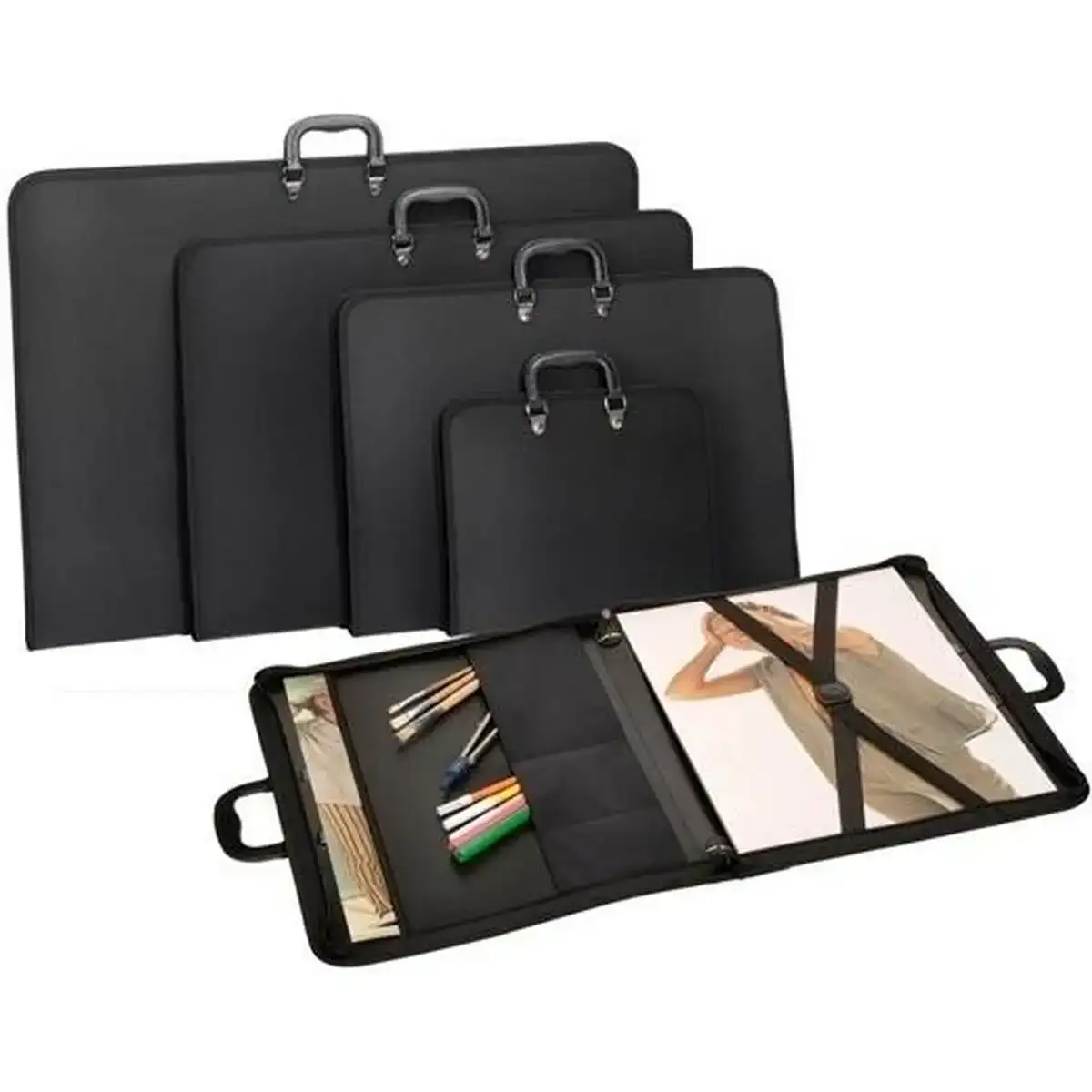 Porte documents avec fermeture eclair carchivo gaufre a0 noir polypropylene_5311. DIAYTAR COTE D'IVOIRE - Votre Portail Vers l'Exclusivité. Explorez notre boutique en ligne pour trouver des produits uniques et exclusifs, conçus pour les amateurs de qualité.