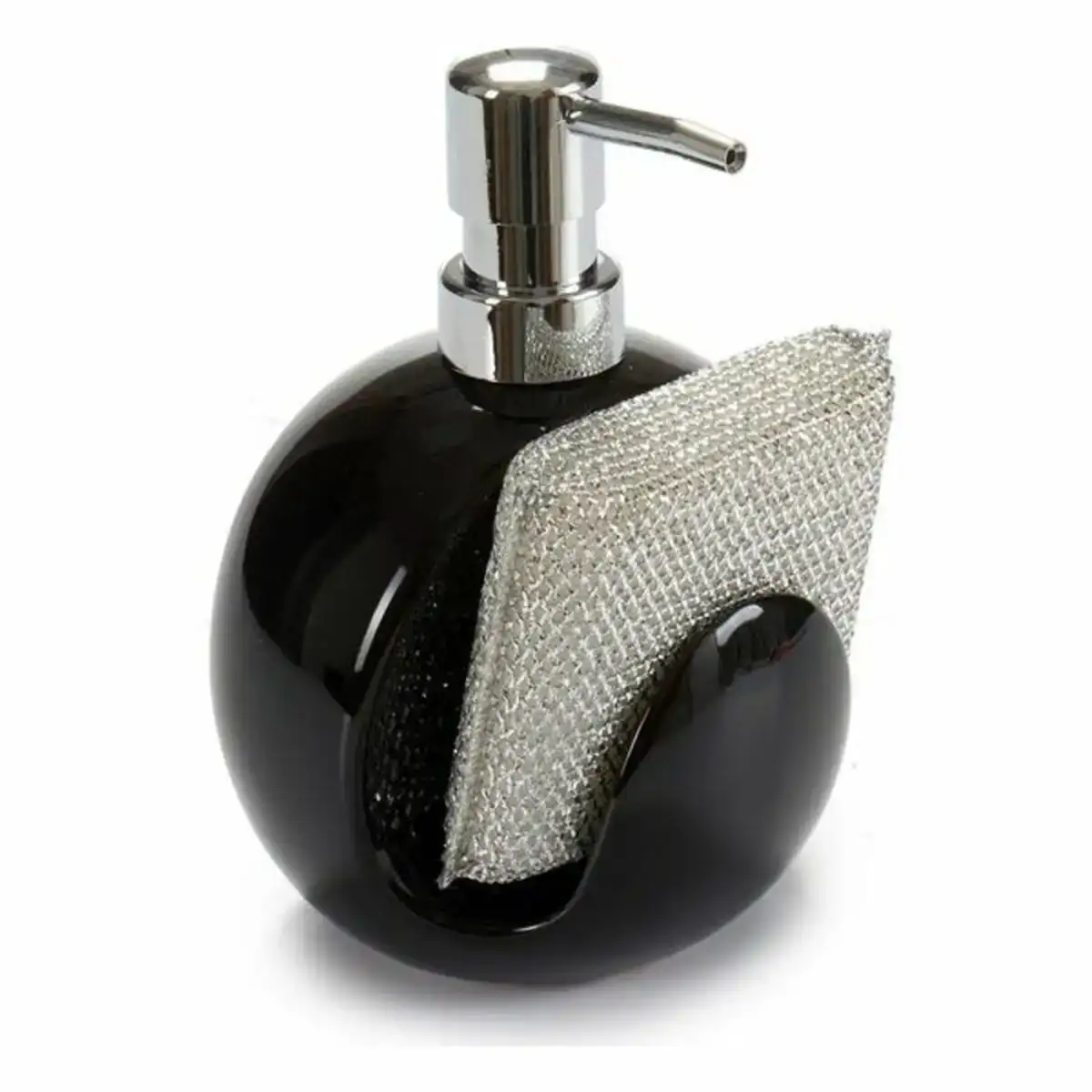 Porte eponges pour evier distributeur de savon blanc noir argente ceramique plastique 400 ml 9 5 x 15 5 x 11 5 cm 400 ml _5782. Entrez dans l'Univers de DIAYTAR COTE D'IVOIRE - Où la Tradition S'unit à la Modernité. Explorez notre sélection pour trouver des produits qui allient héritage et innovation.