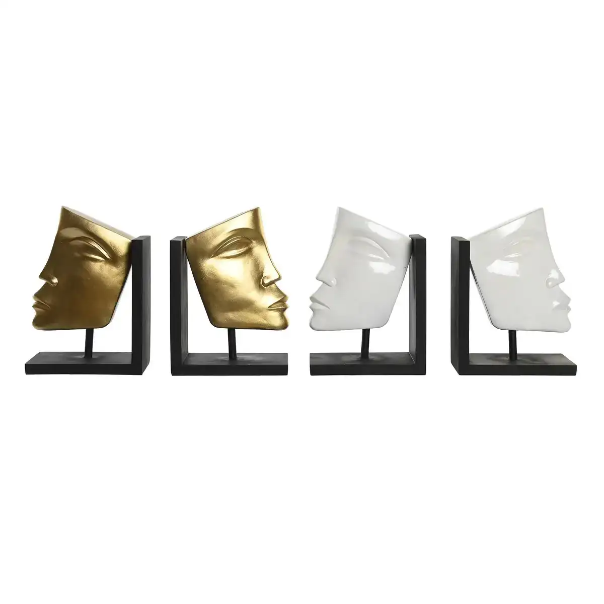 Porte livre dkd home decor 30 5 x 10 x 22 cm visage resine moderne 2 unites _7040. Découvrez DIAYTAR COTE D'IVOIRE - Là où Votre Shopping Prend Vie. Plongez dans notre vaste sélection et trouvez des produits qui ajoutent une touche spéciale à votre quotidien.