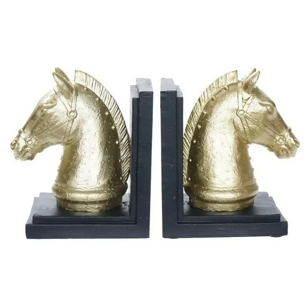 Porte livre dkd home decor cheval resine 15 x 11 x 17 5 cm 2 pcs _3245. DIAYTAR COTE D'IVOIRE - Là où la Qualité se Marque d'une Touche Côte d'Ivoireaise. Naviguez à travers notre boutique en ligne et choisissez des produits qui allient excellence et tradition.
