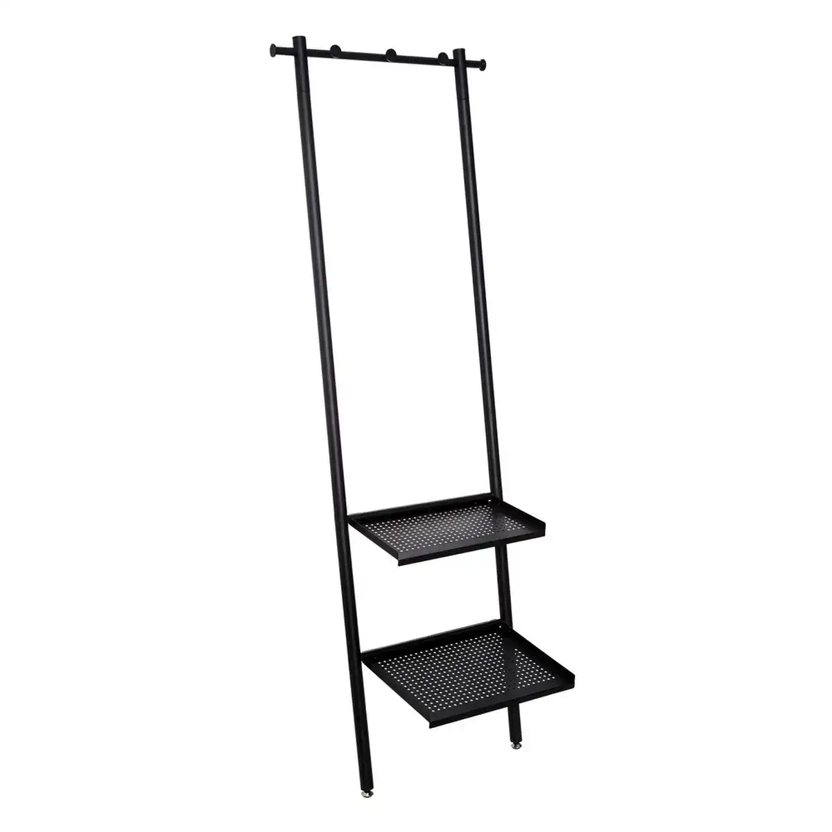 Porte manteau 59 x 39 x 177 5 cm noir metal industriel_8457. Bienvenue chez DIAYTAR COTE D'IVOIRE - Où Choisir Rime avec Découvrir. Plongez dans notre catalogue et trouvez des produits qui révèlent la diversité et la richesse culturelle du Côte d'Ivoire.