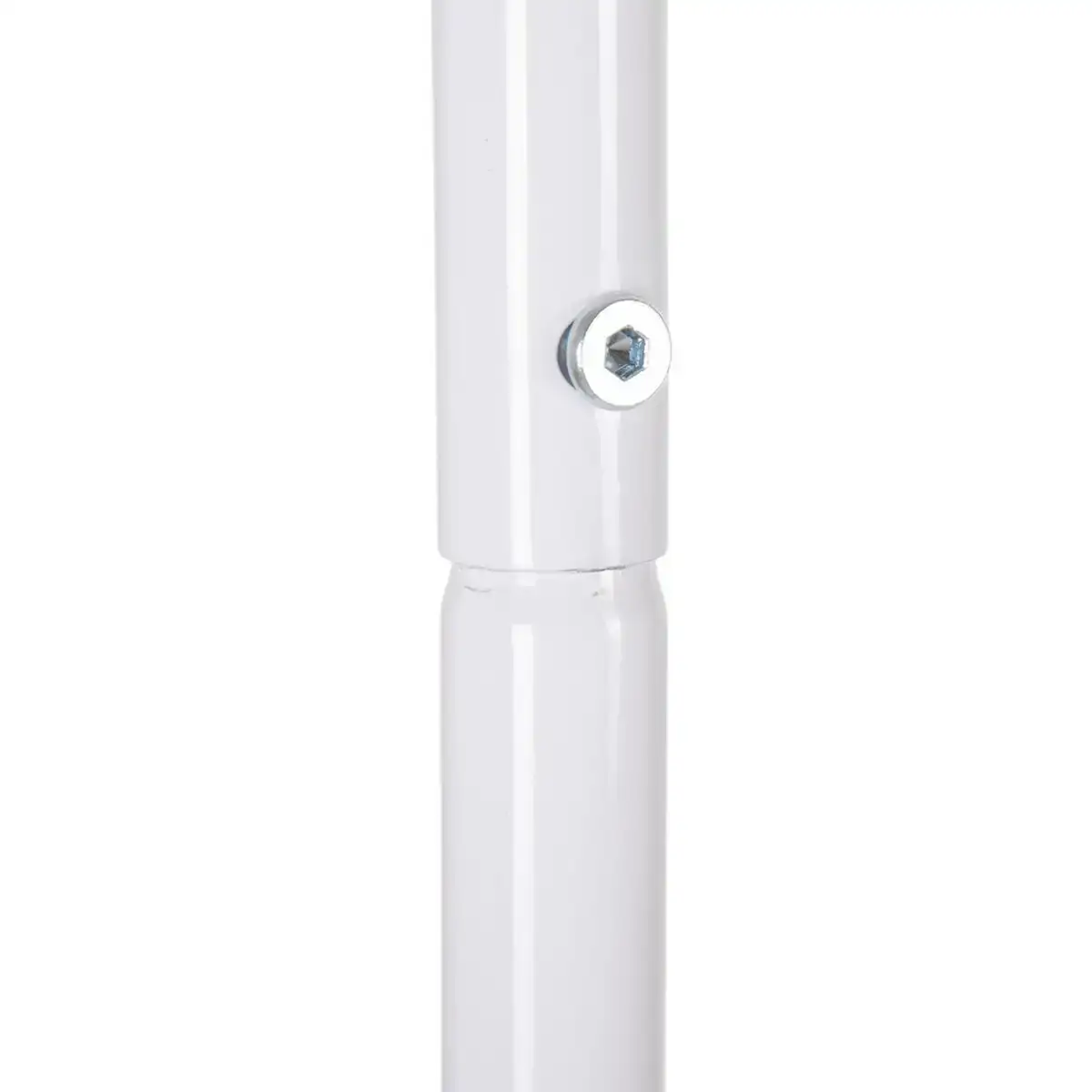 Porte manteau 81 x 38 x 182 cm metal blanc_1404. DIAYTAR COTE D'IVOIRE - Où Choisir est un Acte d'Amour pour le Côte d'Ivoire. Explorez notre boutique en ligne et choisissez des articles qui célèbrent la culture et l'artisanat du pays.