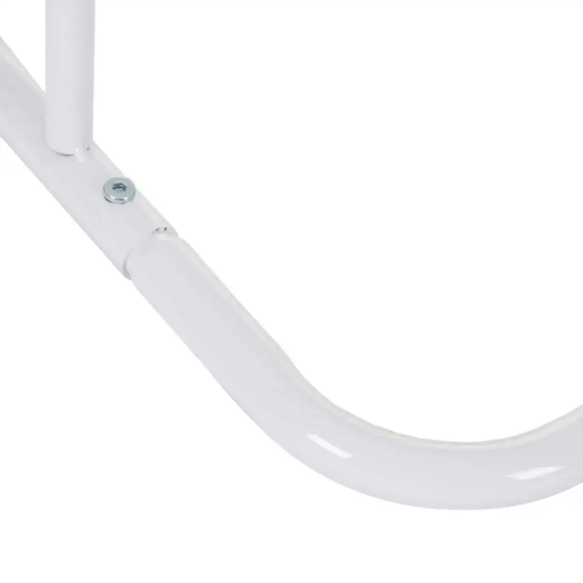 Porte manteau 81 x 38 x 182 cm metal blanc_9854. DIAYTAR COTE D'IVOIRE - Votre Destination Shopping Incontournable. Parcourez nos rayons virtuels et trouvez des articles qui répondent à tous vos besoins, du quotidien à l'exceptionnel.