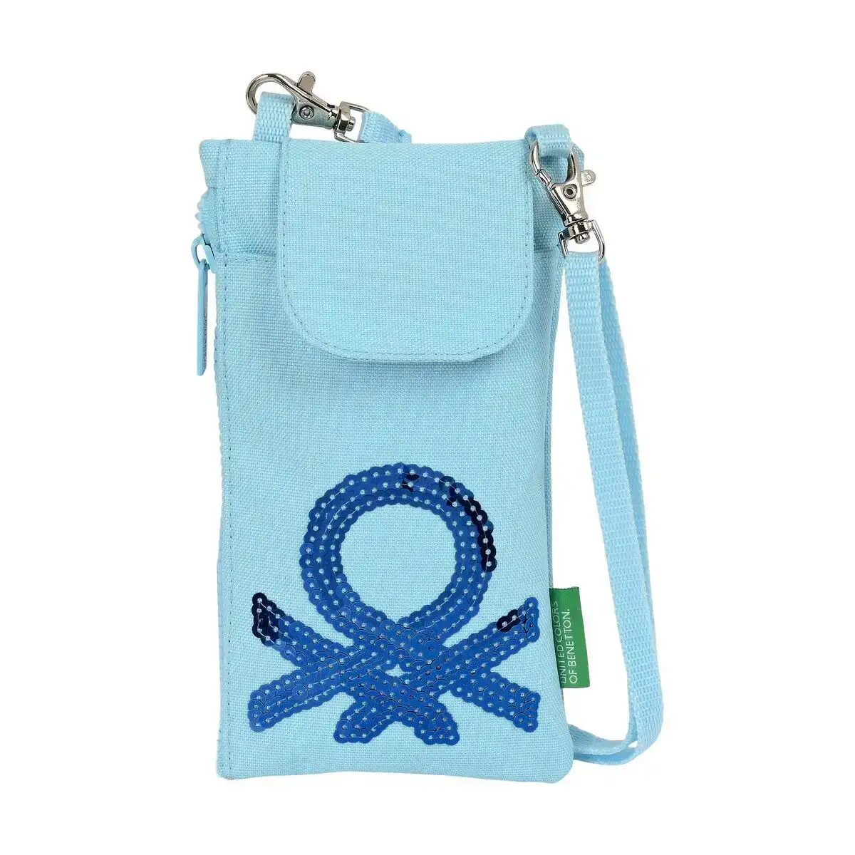Porte monnaie benetton sequins protection pour telephone portable bleu clair_6004. Découvrez DIAYTAR COTE D'IVOIRE - Où l'Élégance Rencontre la Variété. Parcourez notre collection et trouvez des trésors cachés qui ajoutent une touche de sophistication à votre vie quotidienne.