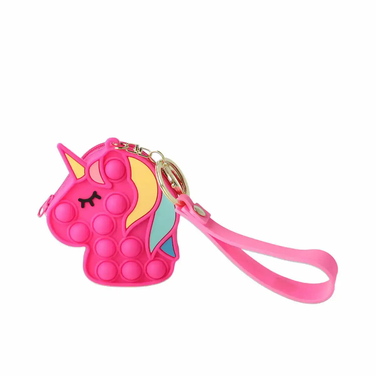 Porte monnaie inca silicone licorne_1252. DIAYTAR COTE D'IVOIRE - Là où le Shopping Devient une Expérience. Naviguez à travers notre catalogue diversifié et découvrez des produits qui ajoutent de la couleur et de la passion à votre vie.