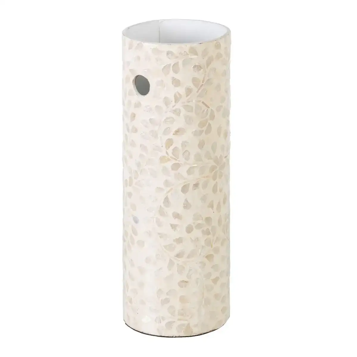 Porte parapluie nacre noire 20 x 20 x 57 cm bois mdf_6137. DIAYTAR COTE D'IVOIRE - Votre Oasis de Shopping en Ligne. Explorez notre boutique et découvrez des produits qui ajoutent une touche de magie à votre quotidien.