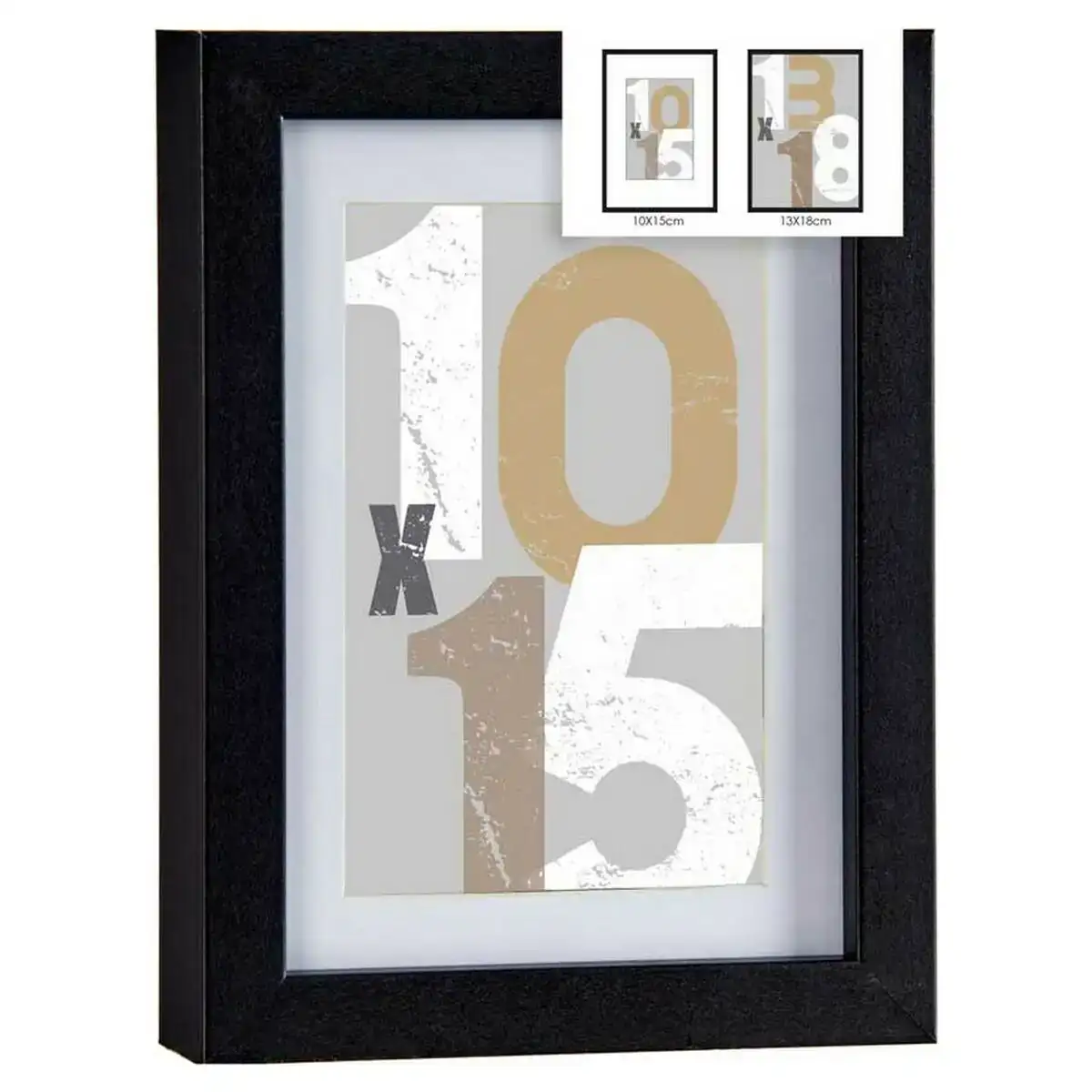 Porte photos mural 88754 noir 16 x 2 5 x 21 cm bois mdf 1 uds _1793. DIAYTAR COTE D'IVOIRE - Où Chaque Achat Raconte une Histoire. Parcourez notre boutique en ligne pour trouver des articles qui évoquent le savoir-faire et la tradition du Côte d'Ivoire.