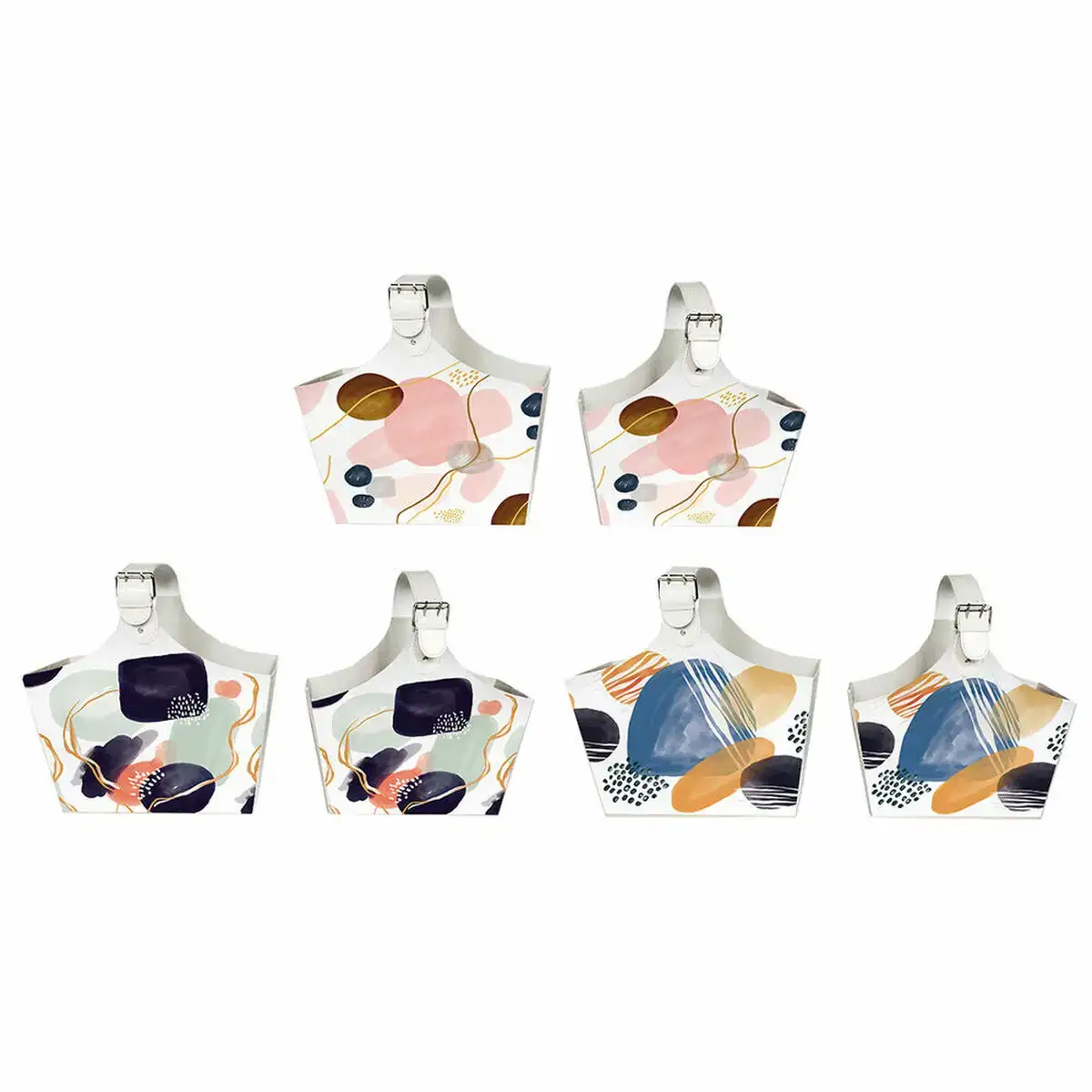 Porte revues dkd home decor 40 x 18 x 41 cm polyurethane multicouleur carton 3 pieces _5214. DIAYTAR COTE D'IVOIRE - Là où Chaque Produit Est une Trouvaille. Explorez notre sélection minutieuse et découvrez des articles qui correspondent à votre style de vie et à vos aspirations.