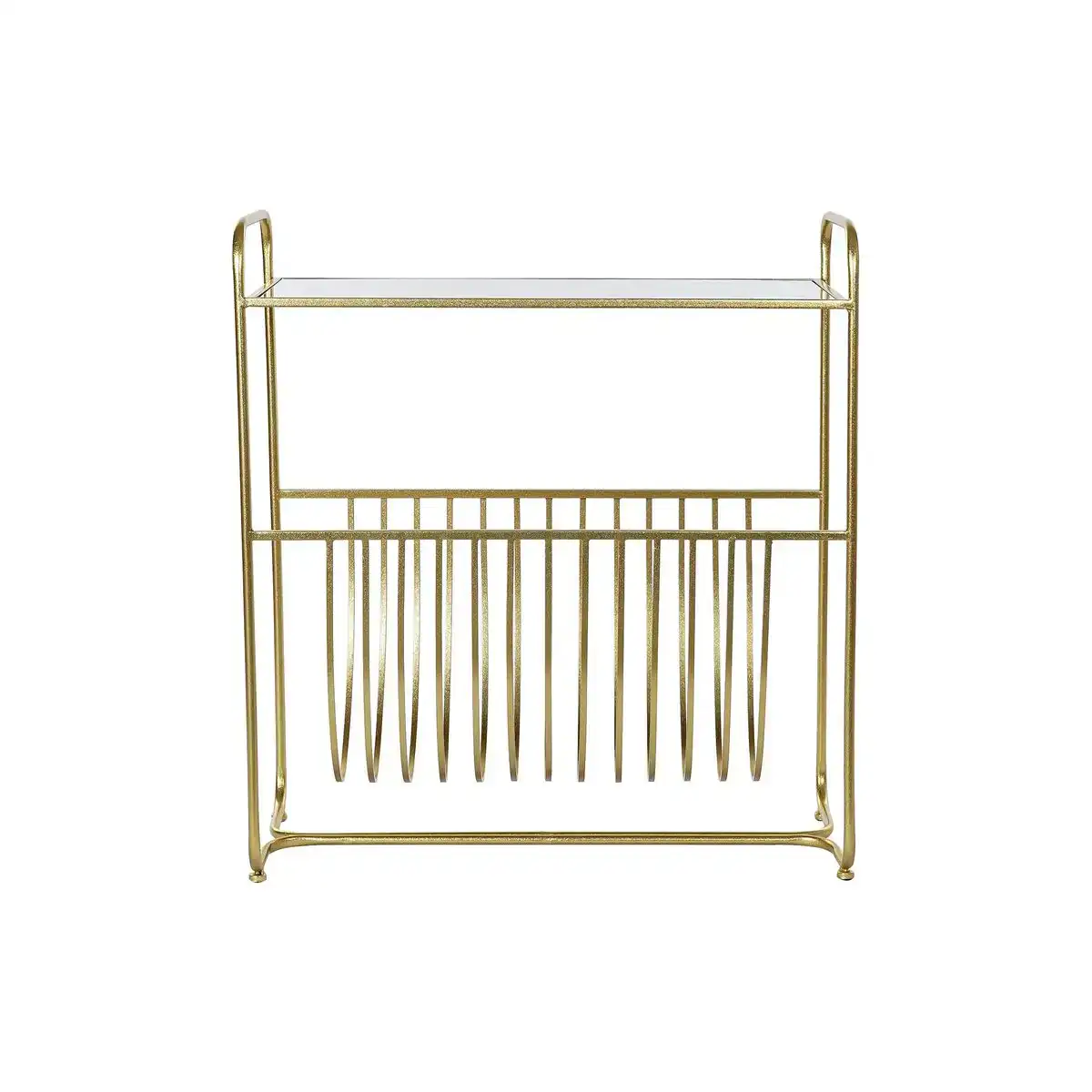 Porte revues dkd home decor miroir dore metal 76 x 35 x 83 cm _2631. Entrez dans le Monde de DIAYTAR COTE D'IVOIRE - Où Chaque Produit Raconte une Histoire Unique. Explorez notre sélection et laissez-vous transporter par des récits à travers les articles que vous choisissez.