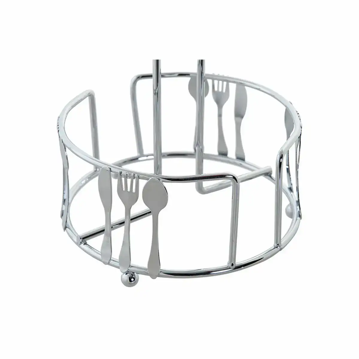 Porte rouleaux de cuisine dkd home decor argente metal plastique 14 x 14 x 29 cm_9676. Bienvenue chez DIAYTAR COTE D'IVOIRE - Où Choisir est une Invitation au Voyage. Explorez notre boutique en ligne et découvrez des produits qui vous transportent dans l'univers du Côte d'Ivoire.