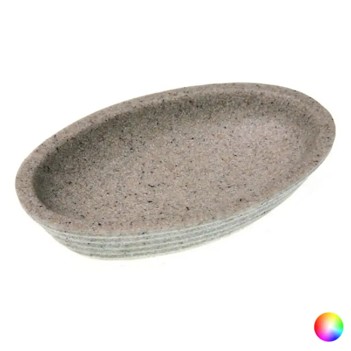 Porte savon 2 x 10 cm polyresine oblongue_4645. Bienvenue chez DIAYTAR COTE D'IVOIRE - Où Choisir est un Voyage. Plongez dans notre plateforme en ligne pour trouver des produits qui ajoutent de la couleur et de la texture à votre quotidien.