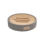 Porte savon dkd home decor 11 x 11 x 2 5 cm gris ciment_6728. DIAYTAR COTE D'IVOIRE - Votre Passage vers l'Élégance Accessible. Parcourez notre boutique en ligne pour trouver des produits qui vous permettent d'allier style et économies.