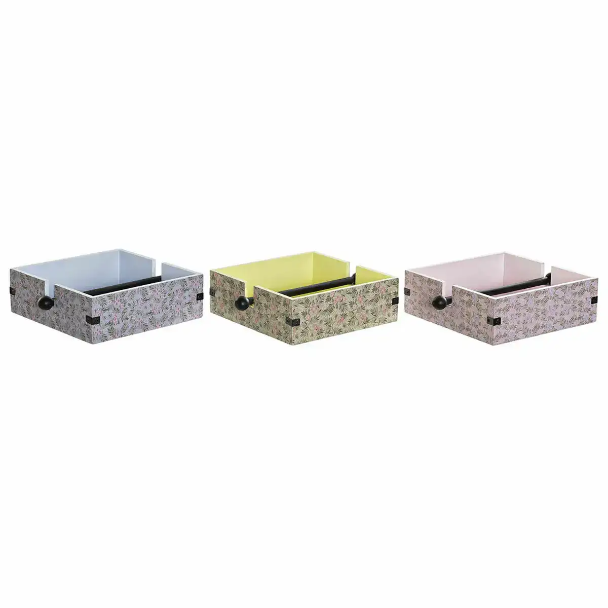 Porte serviettes dkd home decor bleu vert rose metal bois mdf 3 pieces 22 x 18 x 6 cm_6861. DIAYTAR COTE D'IVOIRE - Votre Destination Shopping Inspirante. Explorez notre catalogue pour trouver des articles qui stimulent votre créativité et votre style de vie.