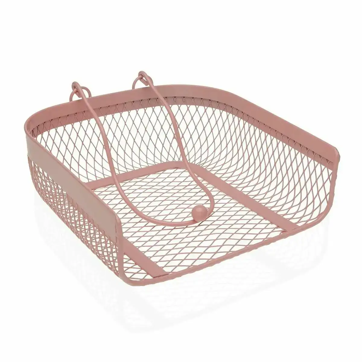 Porte serviettes versa rose metal 20 x 6 8 x 18 5 cm _7593. DIAYTAR COTE D'IVOIRE - Où Choisir est un Plaisir. Explorez notre boutique en ligne et choisissez parmi des produits de qualité qui satisferont vos besoins et vos goûts.
