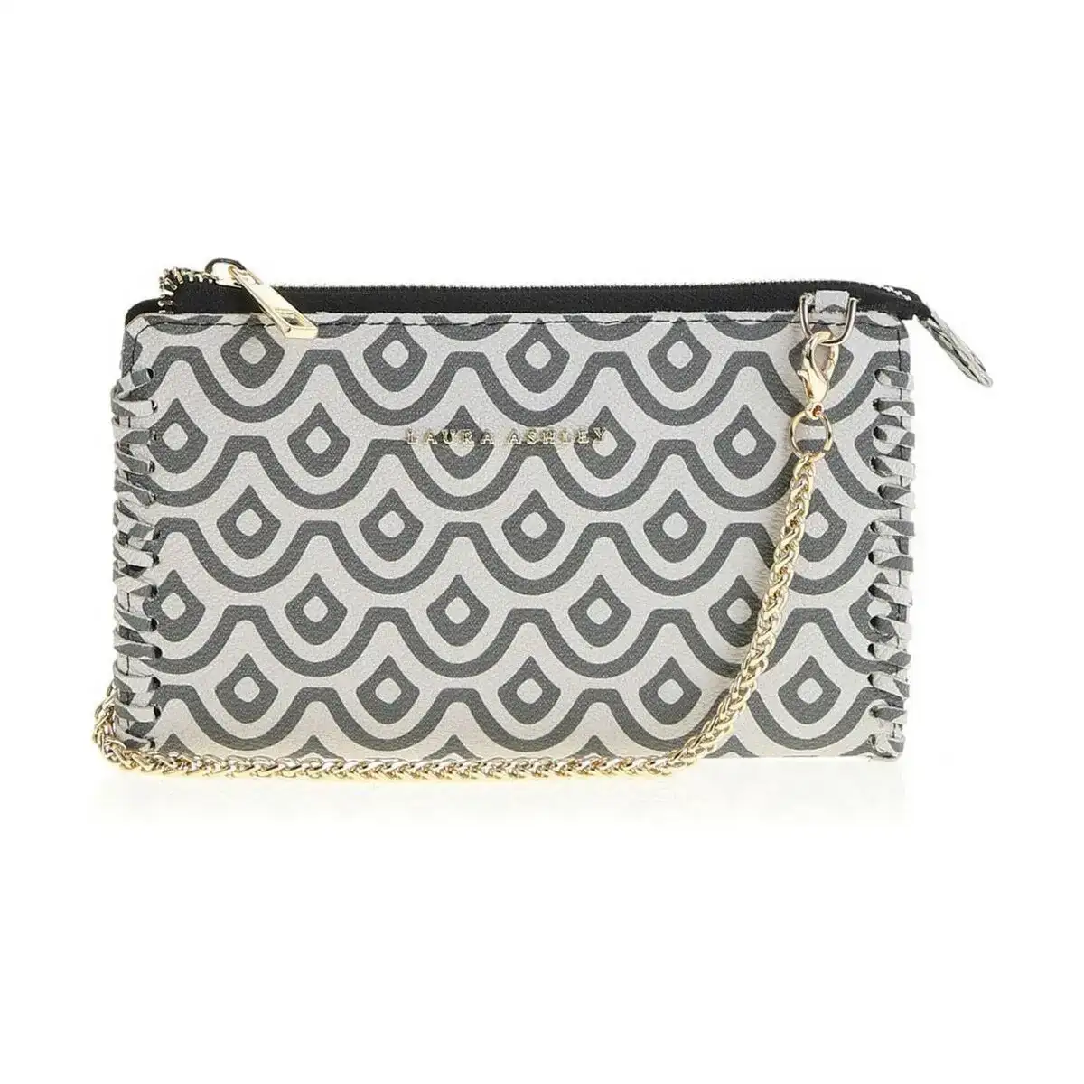 Portefeuille femme laura ashley a35 c03 monogram white black gris_8961. DIAYTAR COTE D'IVOIRE - Là où Chaque Produit Est une Trouvaille. Parcourez notre catalogue diversifié et découvrez des articles qui enrichiront votre quotidien, du pratique à l'insolite.