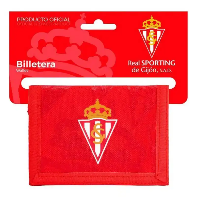 Portefeuille real sporting de gijon rouge_1730. DIAYTAR COTE D'IVOIRE - Où la Tradition s'Harmonise avec le Moderne. Parcourez notre gamme diversifiée et choisissez des produits qui révèlent l'âme du Côte d'Ivoire.