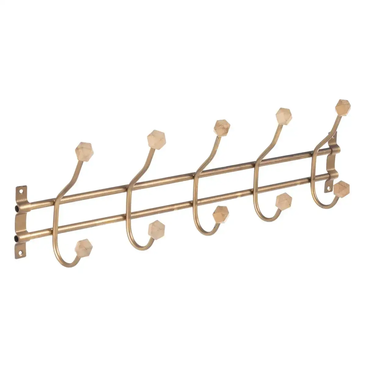 Portemanteau 60 x 8 5 x 17 5 cm metal_8405. Bienvenue chez DIAYTAR COTE D'IVOIRE - Où Votre Shopping Prend Vie. Découvrez notre univers et dénichez des trésors qui ajoutent de la couleur à votre quotidien.