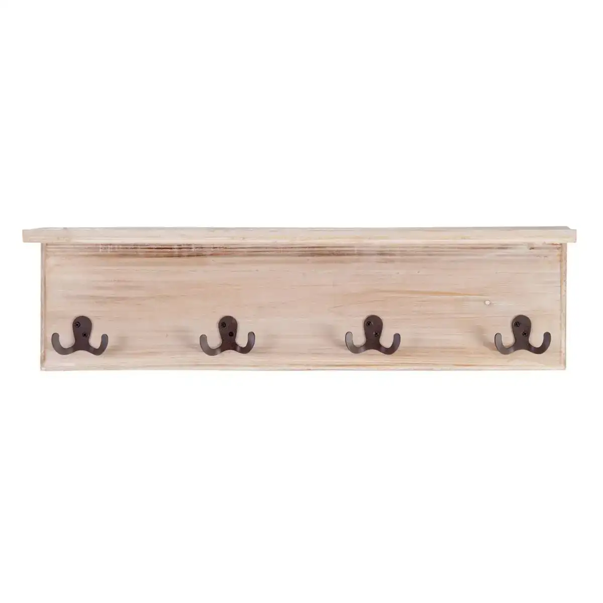 Portemanteau 65 x 15 x 18 cm bois d epicea_1415. Bienvenue chez DIAYTAR COTE D'IVOIRE - Où le Shopping Rime avec Diversité. Plongez dans notre univers de produits et découvrez des trésors qui représentent la richesse culturelle du Côte d'Ivoire.