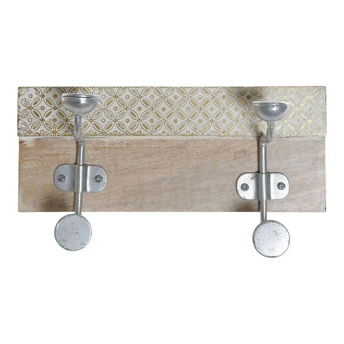 Portemanteau dkd home decor metal bois de manguier 30 x 10 x 15 5 cm _6641. Bienvenue sur DIAYTAR COTE D'IVOIRE - Où l'Authenticité Rencontre le Confort. Plongez dans notre univers de produits qui allient tradition et commodité pour répondre à vos besoins.