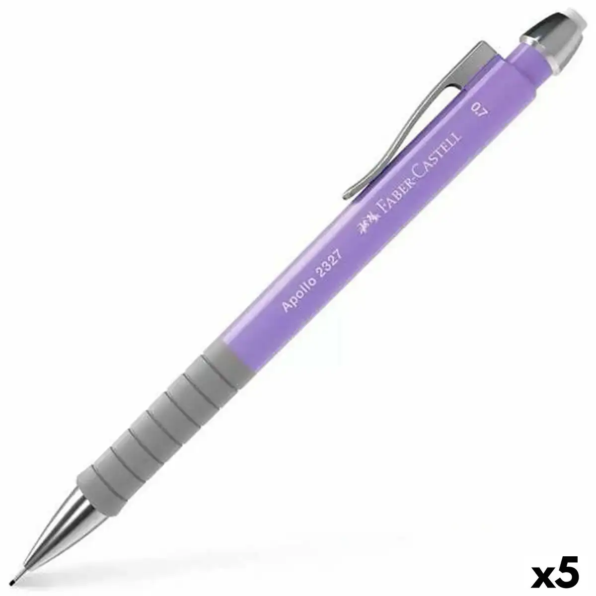 Portemines faber castell apollo 2327 lila 0 7 mm 5 unites _2131. Bienvenue chez DIAYTAR COTE D'IVOIRE - Où Chaque Achat est un Geste d'Amour. Découvrez notre sélection minutieuse et choisissez des articles qui témoignent de votre passion.