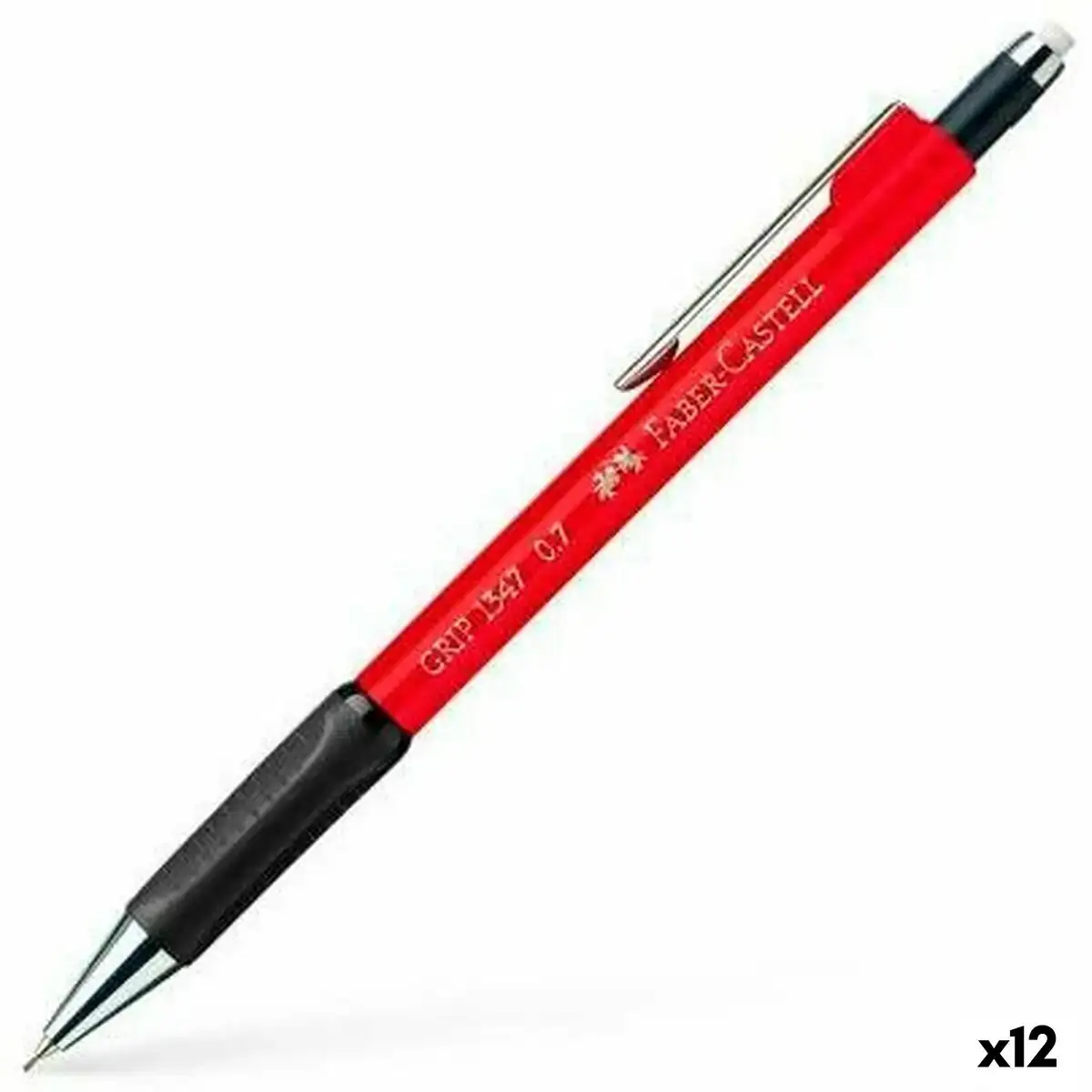 Portemines faber castell grip 1347 rouge 0 7 mm 12 unites _1057. Bienvenue sur DIAYTAR COTE D'IVOIRE - Où Chaque Article a son Histoire. Découvrez notre sélection méticuleuse de produits qui racontent l'authenticité et la beauté du Côte d'Ivoire.