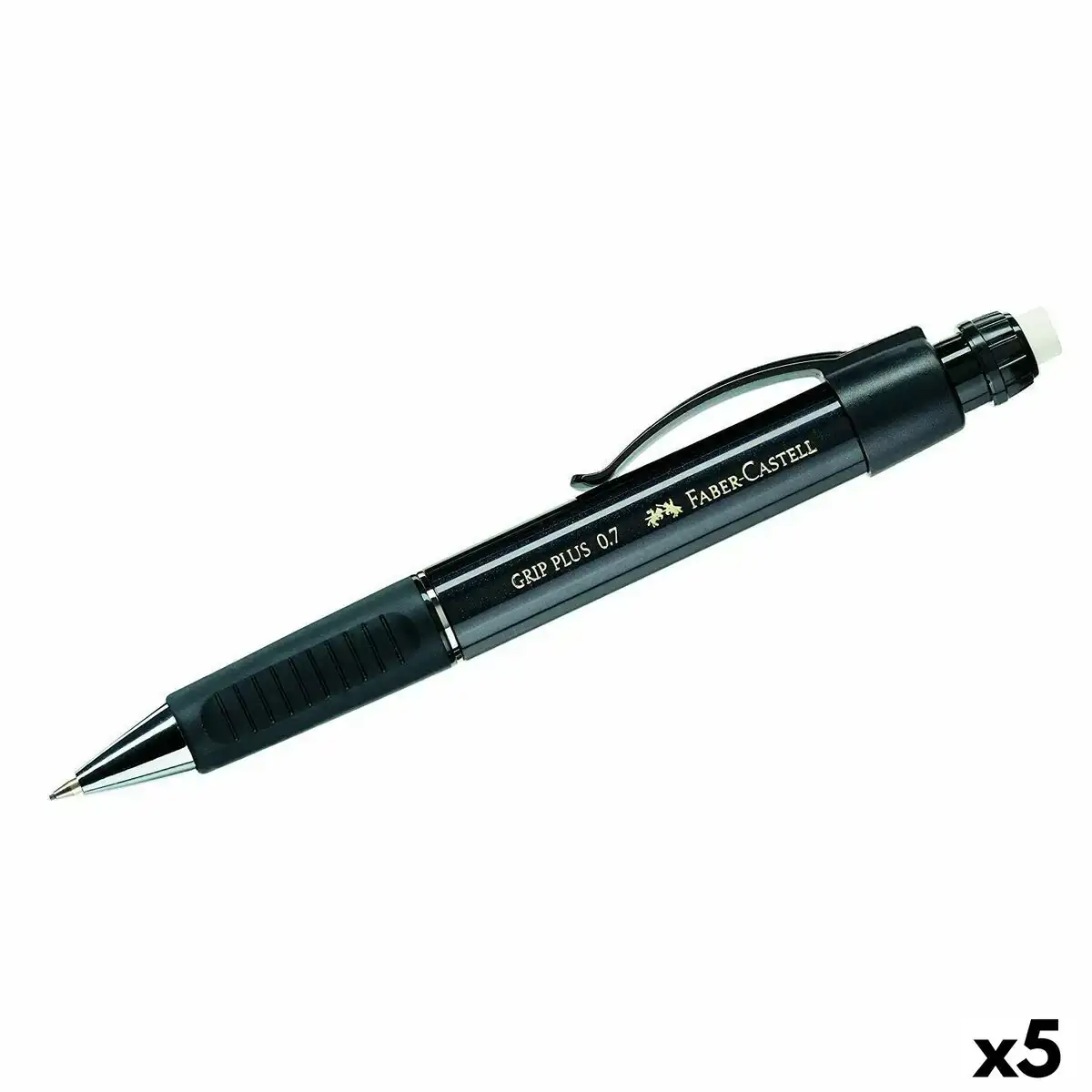 Portemines faber castell grip plus noir 0 7 mm 5 unites _7685. Plongez dans l'Univers de DIAYTAR COTE D'IVOIRE - Où la Qualité et la Diversité se rencontrent. Parcourez nos rayons virtuels pour trouver des produits répondant à tous les besoins, du confort de votre foyer.