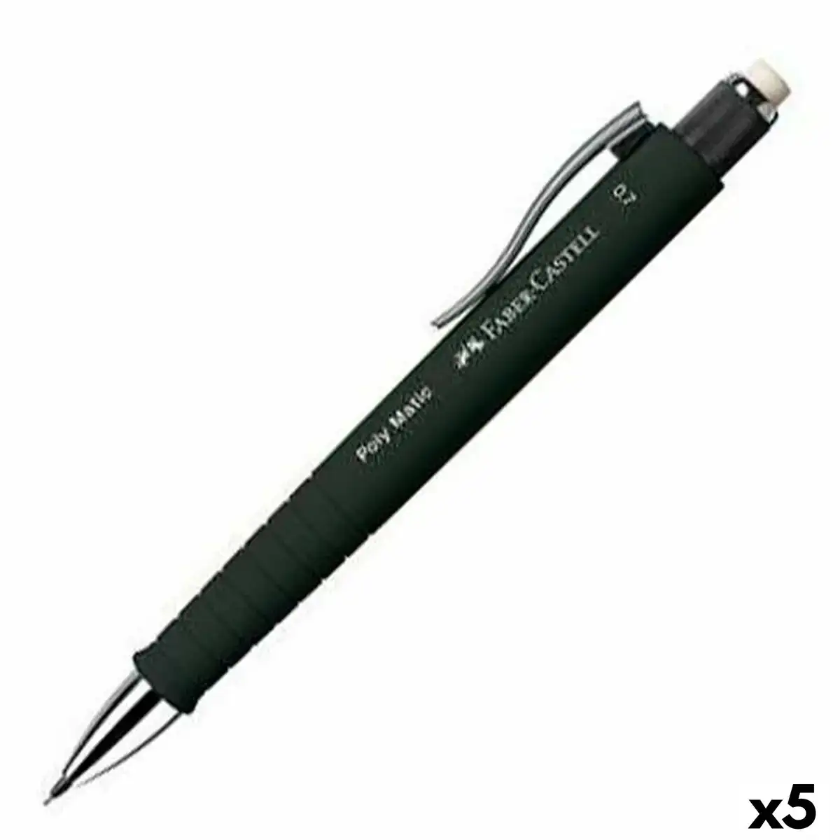 Portemines faber castell poly matic noir 0 7 mm 5 unites _4278. DIAYTAR COTE D'IVOIRE - Votre Passage vers la Découverte. Explorez notre boutique en ligne pour trouver des trésors qui vous attendent, du traditionnel à l'avant-garde.