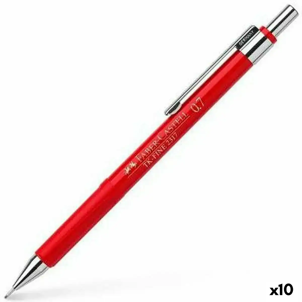 Portemines faber castell tk fine 2317 rouge 0 7 mm 10 unites _3192. DIAYTAR COTE D'IVOIRE - L'Art de Magasiner sans Frontières. Parcourez notre vaste sélection d'articles et trouvez tout ce dont vous avez besoin, du chic à l'authentique, du moderne au traditionnel.