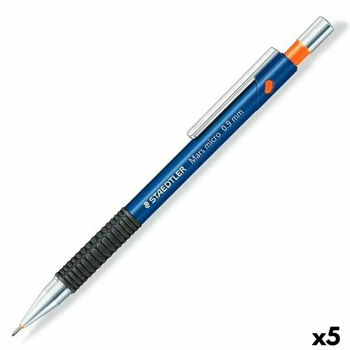 Portemines staedtler mars micro bleu 0 5 mm 5 unites 10 unites _2302. Bienvenue sur DIAYTAR COTE D'IVOIRE - Votre Destination Shopping à la Côte d'Ivoireaise. Explorez notre boutique en ligne et découvrez une gamme variée de produits qui capturent l'esprit du Côte d'Ivoire.