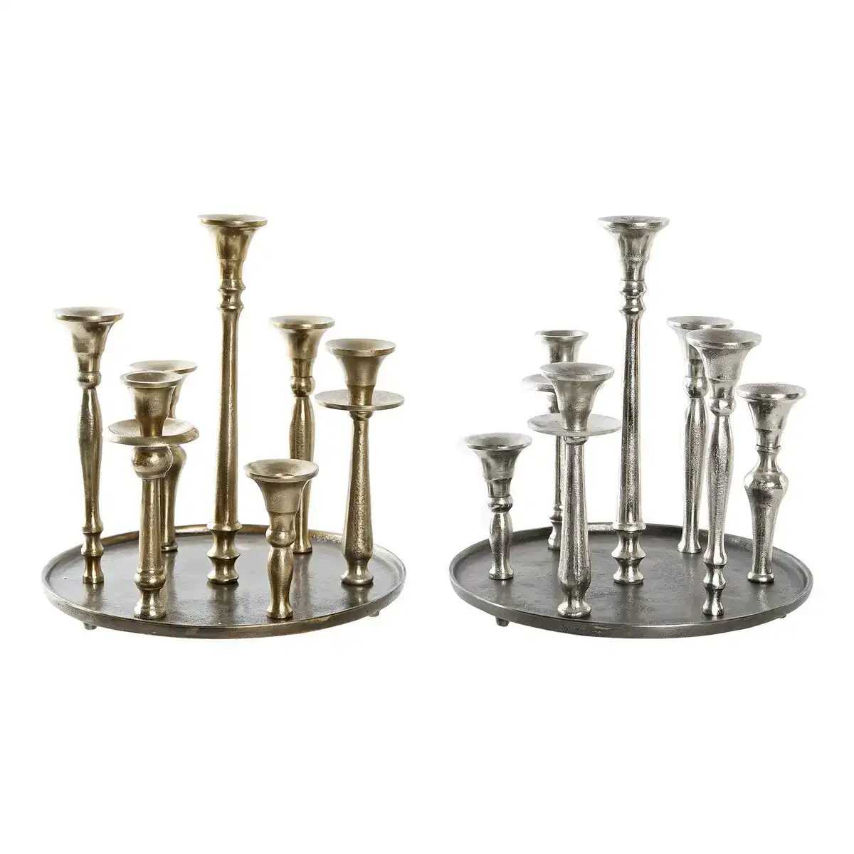 Pot a bougie dkd home decor 29 x 29 x 30 cm aluminium moderne 2 unites _8322. Entrez dans l'Univers de DIAYTAR COTE D'IVOIRE - Votre Destination de Shopping Complète. Découvrez des produits qui reflètent la diversité et la richesse culturelle du Côte d'Ivoire, le tout à portée de clic.