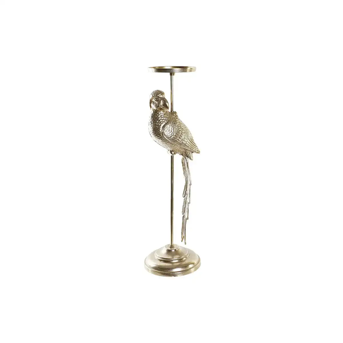 Pot a bougie dkd home decor champagne aluminium perroquet 21 x 21 x 72 cm _3171. DIAYTAR COTE D'IVOIRE - Où l'Élégance Rencontré l'Accessibilité. Parcourez notre catalogue et trouvez des produits qui apportent une touche de sophistication à votre vie quotidienne sans compromettre votre budget.