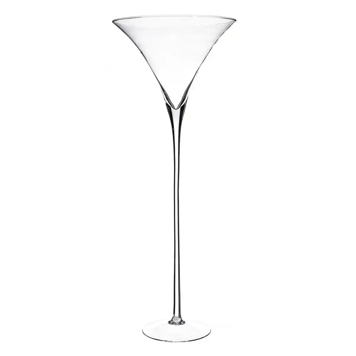 Pot a bougie verre transparent 35 x 35 x 90 cm_1700. DIAYTAR COTE D'IVOIRE - Là où le Chic Rencontre la Tradition. Naviguez à travers notre catalogue et choisissez des produits qui équilibrent l'élégance intemporelle et l'innovation moderne.