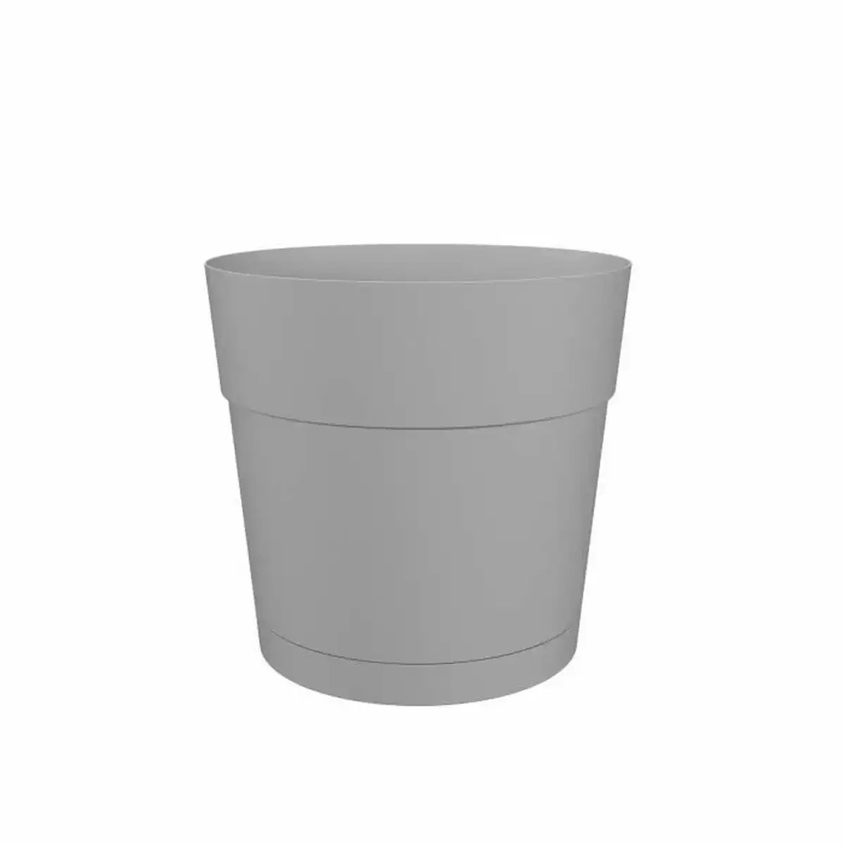 Pot artevasi gris clair plastique ronde o 50 cm_9344. Entrez dans l'Univers de DIAYTAR COTE D'IVOIRE - Où Chaque Produit a sa Place. Explorez nos rayons virtuels et choisissez des articles qui s'intègrent parfaitement à votre style de vie.