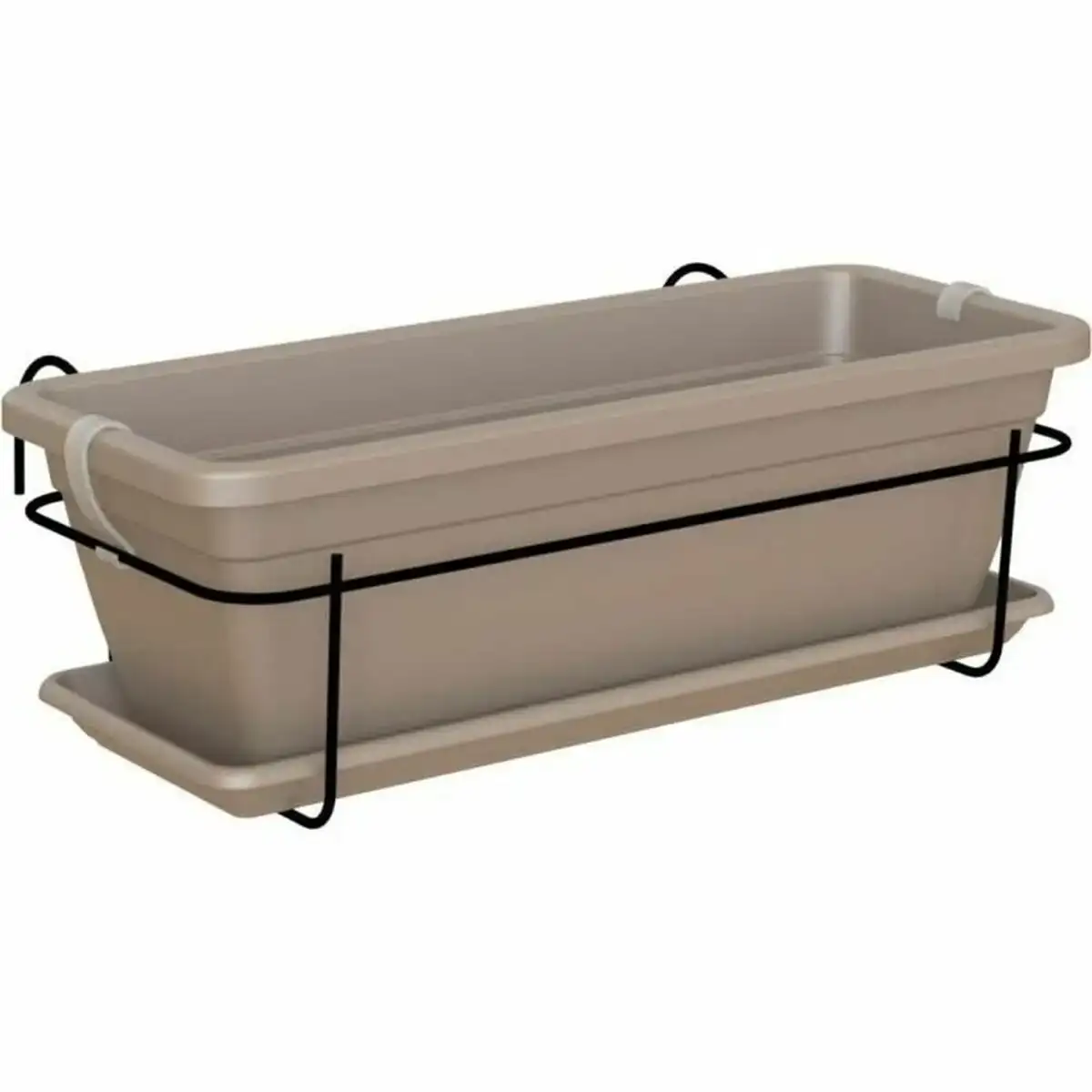 Pot artevasi venezia 50 x 19 5 x 16 3 cm taupe_5803. DIAYTAR COTE D'IVOIRE - Là où la Qualité est Non Négociable. Parcourez notre boutique en ligne pour découvrir des produits qui incarnent le raffinement et l'excellence du Côte d'Ivoire.