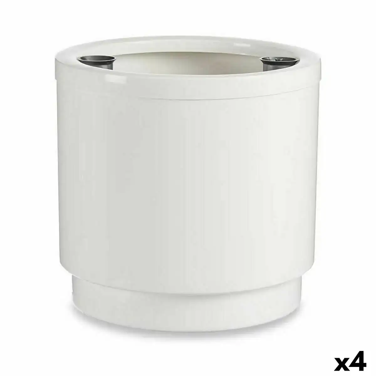 Pot auto arrosant blanc polypropylene 32 x 30 5 x 32 cm 4 unites _4828. DIAYTAR COTE D'IVOIRE - Votre Boutique en Ligne, Votre Identité. Naviguez à travers notre plateforme et choisissez des articles qui expriment qui vous êtes et ce que vous chérissez.