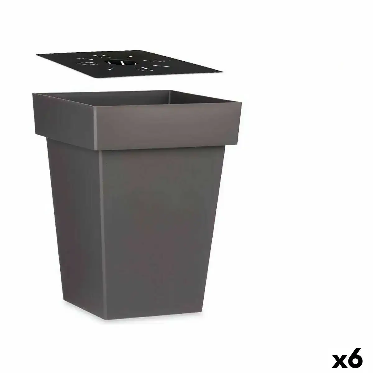 Pot auto arrosant gris plastique 37 x 51 x 37 cm 6 unites _5837. Bienvenue sur DIAYTAR COTE D'IVOIRE - Où le Shopping est une Affaire Personnelle. Découvrez notre sélection et choisissez des produits qui reflètent votre unicité et votre individualité.