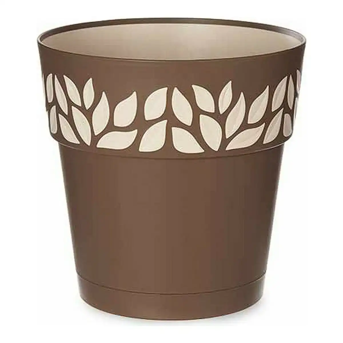 Pot auto arrosant stefanplast 3920211 beige marron plastique 25 x 25 x 25 cm_9799. DIAYTAR COTE D'IVOIRE - Votre Escapade Shopping Virtuelle. Explorez notre boutique en ligne et dénichez des trésors qui évoquent la culture et le savoir-faire sénégalais, un clic à la fois.
